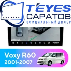 Штатная магнитола TEYES CC3 2K 360 6/128 9.5" для Toyota Voxy 2001-2007