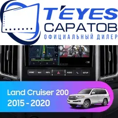 Штатная магнитола TEYES CC3 2K 360 6/128 9.5" для Toyota Land Cruiser 2015-2023 - комплектация [F2]