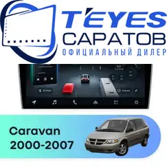 Штатная магнитола TEYES CC4 Pro 12/256 10.36" для Dodge Caravan 2000-2007 - комплектация [B]