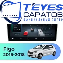 Штатная магнитола TEYES CC4 Pro 8/128 9.5" для Ford Figo 2015-2018 - комплектация [F1]