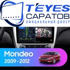 Штатная магнитола TEYES CC3 2K 360 6/128 10.36" для Ford Mondeo 2010-2014