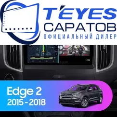 Штатная магнитола TEYES CC3 2K 360 6/128 9.5" для Ford Edge 2015-2018 - комплектация [F1]