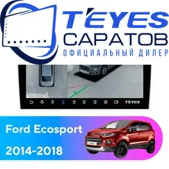 Штатная магнитола TEYES CC3 2K 360 6/128 9.5" для Ford EcoSport 2014-2018