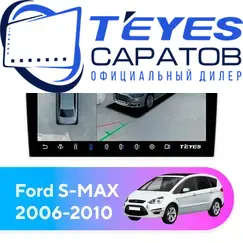 Штатная магнитола TEYES CC3 2K 360 6/128 9.5" для Ford S-MAX 2006-2010