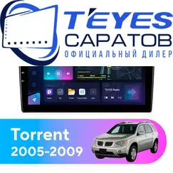 Штатная магнитола TEYES CC3L 4/64 10.2" для Pontiac Torrent 2005-2009