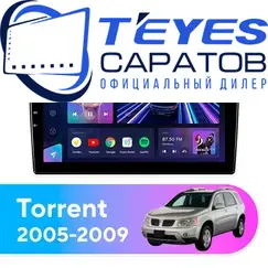 Штатная магнитола TEYES CC3 4/64 10.2" для Pontiac Torrent 2005-2009