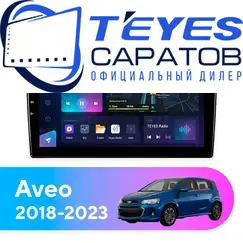 Штатная магнитола TEYES CC3L 4/32 9" для Chevrolet Aveo 2018-2023