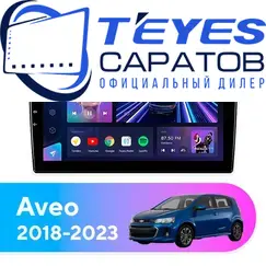Штатная магнитола TEYES CC3 4/64 9" для Chevrolet Aveo 2018-2023