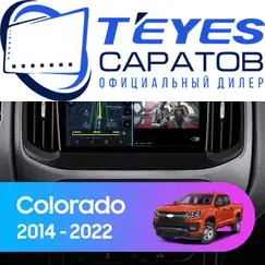 Штатная магнитола TEYES CC3 2K 360 6/128 9.5" для Chevrolet Colorado 2012-2023