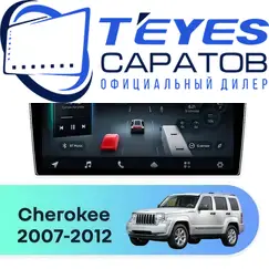 Штатная магнитола TEYES CC4 Pro 12/256 10.36" для Jeep Cherokee 2007-2012