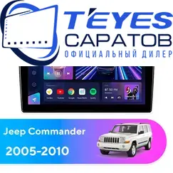 Штатная магнитола TEYES CC3 2K 4/32 9.5" для Jeep Commander 2005-2010