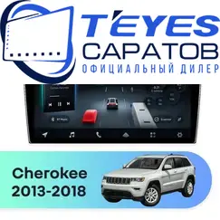 Штатная магнитола TEYES CC4 Pro 12/256 10.36" для Jeep Cherokee 2013-2018