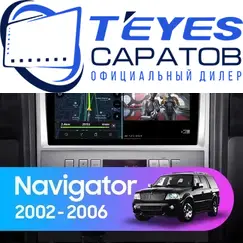 Штатная магнитола TEYES CC3 2K 4/64 10.36" для Lincoln Navigator 2002-2006