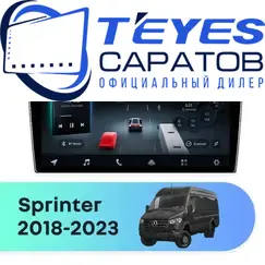 Штатная магнитола TEYES CC4 Pro 12/256 10.36" для Mercedes-Benz Sprinter 2018-2023