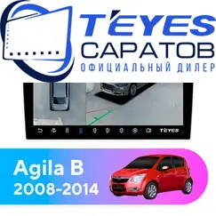 Штатная магнитола TEYES CC3 2K 360 6/128 9.5" для Opel Agila 2008-2014