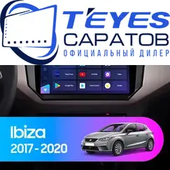 Штатная магнитола TEYES CC3 2K 360 6/128 9.5" для SEAT Ibiza 2017-2021