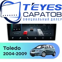 Штатная магнитола TEYES CC4 Pro 8/128 9.5" для SEAT Toledo 2004-2009
