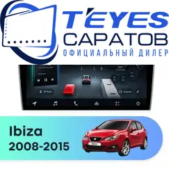 Штатная магнитола TEYES CC4 Pro 12/256 9.5" для SEAT Ibiza 2008-2015