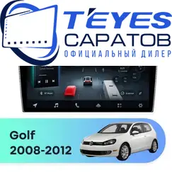 Штатная магнитола TEYES CC4 Pro 8/128 9.5" для Volkswagen Golf 2008-2012