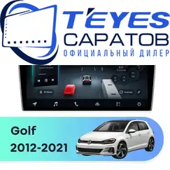 Штатная магнитола TEYES CC4 Pro 8/128 10.36" для Volkswagen Golf 2012-2021