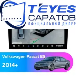 Штатная магнитола TEYES CC3 2K 360 6/128 10.36" для Volkswagen Passat 2014-2023