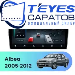 Штатная магнитола TEYES CC4 Pro 12/256 9.5" для FIAT Albea 2005-2012 - комплектация [F2]