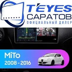 Штатная магнитола TEYES CC3 2K 4/32 9.5" для Alfa Romeo MiTo 2008-2016