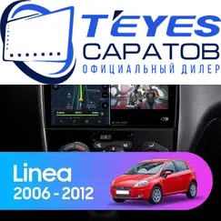 Штатная магнитола TEYES CC3 4/64 9" для FIAT Linea 2007-2013
