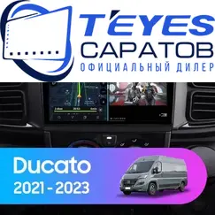 Штатная магнитола TEYES CC3 6/128 9" для FIAT Ducato 2014-2023