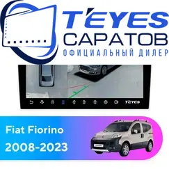 Штатная магнитола TEYES CC3 2K 360 6/128 10.36" для FIAT Fiorino 2008-2023