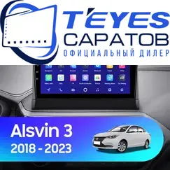 Штатная магнитола TEYES CC3L 4/64 9" для Changan Alsvin 2018-2023