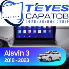 Штатная магнитола TEYES CC3 4/64 9" для Changan Alsvin 2018-2023