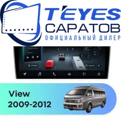 Штатная магнитола TEYES CC4 Pro 12/256 9.5" для Foton View 2009-2012