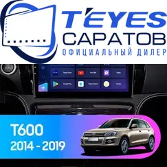 Штатная магнитола TEYES CC3L 4/64 10.2" для ZOTYE T600 2013-2023