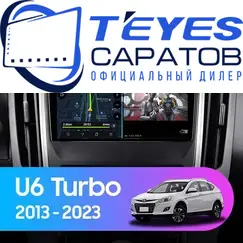 Штатная магнитола TEYES CC3 4/64 9" для Luxgen U7 Turbo 2013-2023