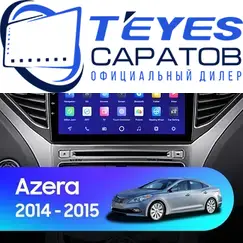 Штатная магнитола TEYES CC3 2K 6/128 9.5" для Hyundai Azera 2014-2017