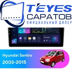 Штатная магнитола TEYES CC3L 4/64 9" для Hyundai Santro 2003-2015