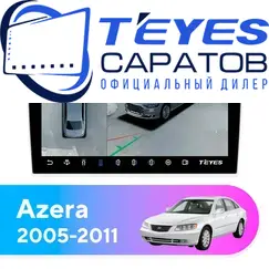 Штатная магнитола TEYES CC3 2K 360 6/128 9.5" для Hyundai Azera 2005-2011