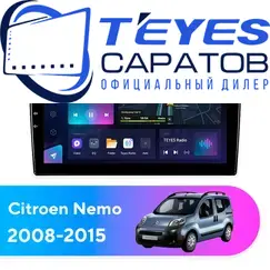 Штатная магнитола TEYES CC3L 4/32 10.2" для Citroen Nemo 2008-2015
