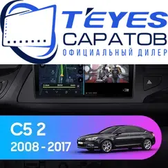 Штатная магнитола TEYES CC3 2K 360 6/128 10.36" для Citroen C5 2008-2017 - комплектация [F2]