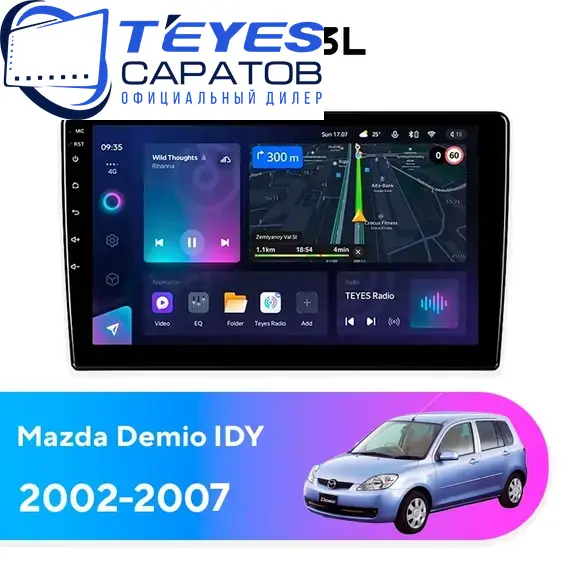 Штатная магнитола TEYES CC3L 4/32 9" для Mazda Demio 2002-2007