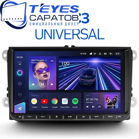 Штатная магнитола TEYES | 9" | 4/32 Gb
