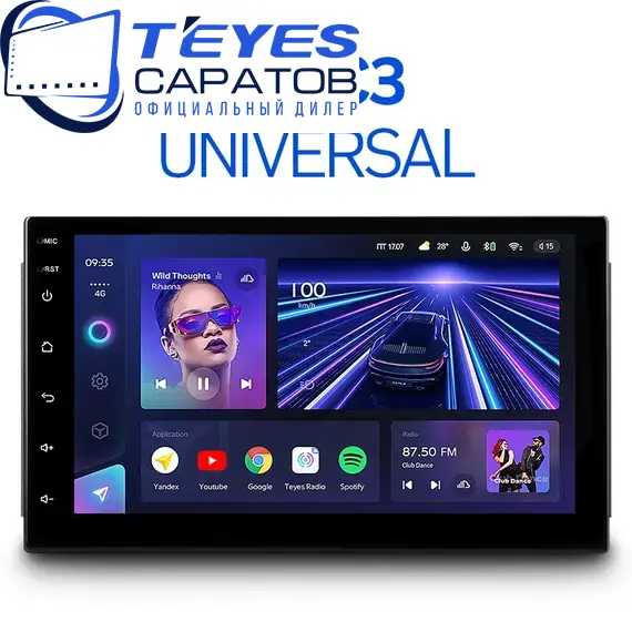 Штатная магнитола TEYES | 7" | 4/64 Gb