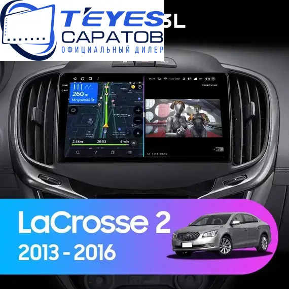 Штатная магнитола TEYES CC3L 4/32 10.2" для Buick LaCrosse 2013-2016