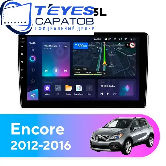 Штатная магнитола TEYES CC3L 4/32 9" для Buick Encore 2012-2016