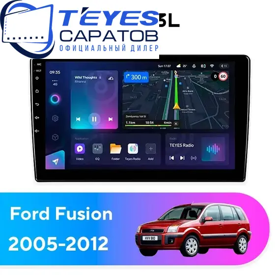Штатная магнитола TEYES CC3L 4/32 10.2" для Ford Fusion 2005-2012
