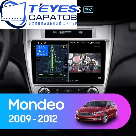 Штатная магнитола TEYES CC3 2K 4/64 10.36" для Ford Mondeo 2010-2014