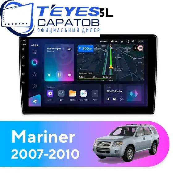 Штатная магнитола TEYES CC3L 4/32 9" для Mercury Mariner 2007-2010