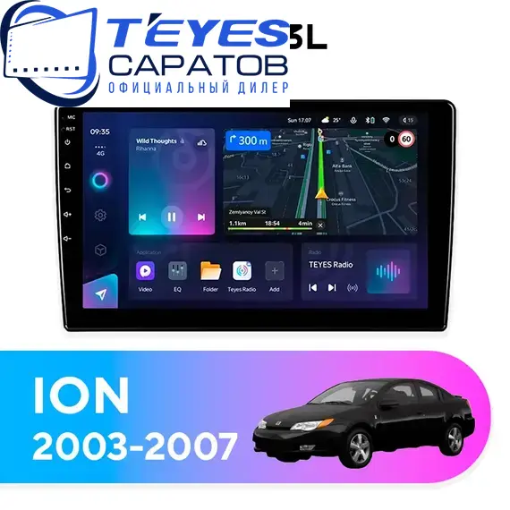 Штатная магнитола TEYES CC3L 4/32 10.2" для Saturn ION 2003-2007