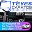 Штатная магнитола TEYES CC3 2K 4/32 10.36" для Peugeot 108 2014-2021 - комплектация [F1]